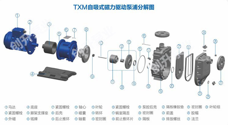 小型磁力泵廠